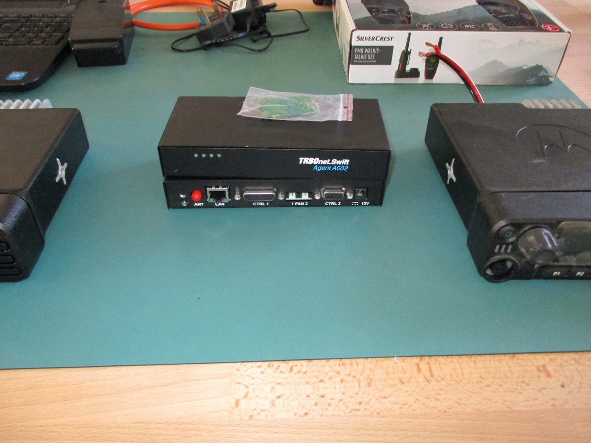 Swift gateway TrboNet console